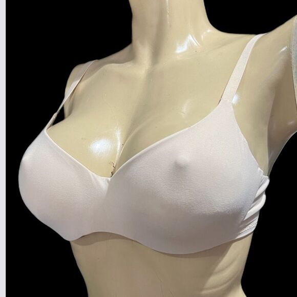 Victoria’s Secret Incredible Supersoft Smooth Unlined Demi Bra Buff 36D - Picture 3 of 5